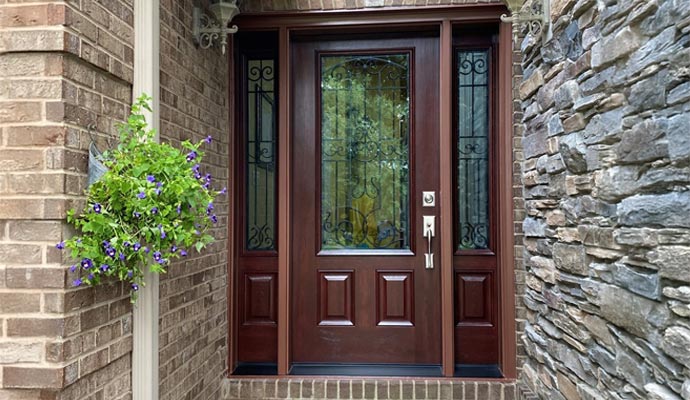 Installed Superior entry door